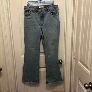 Abercrombie & Fitch Blue Flare Jeans